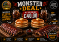 🍖 BBQ RIBS WITH BBQ SAUCE  MONSTER DEAL