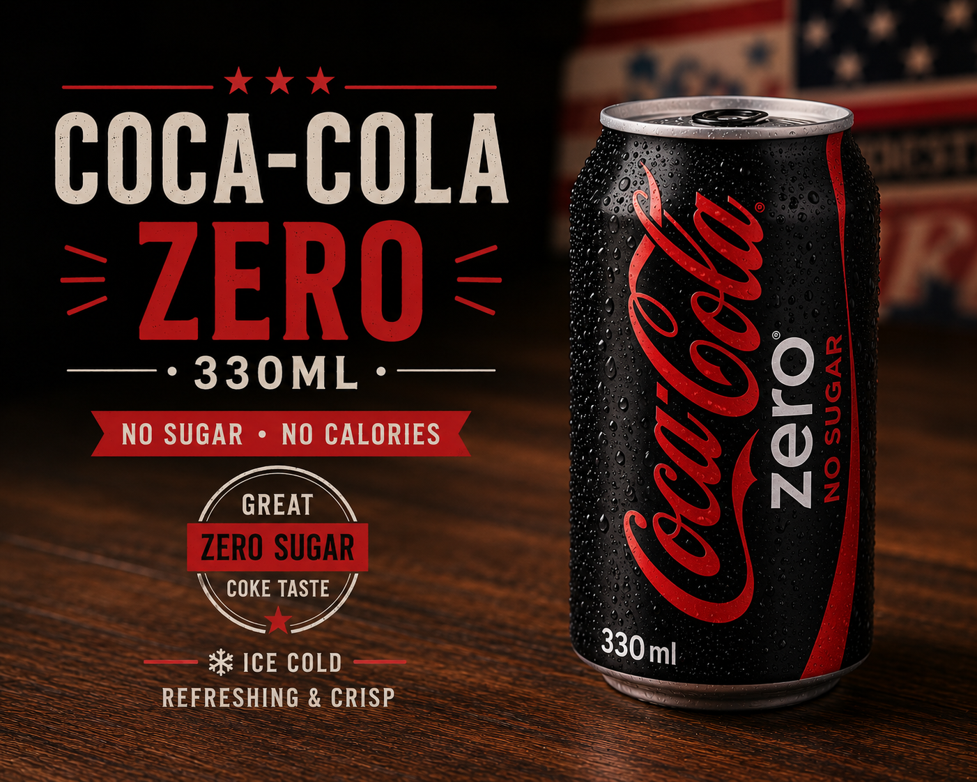 🥤 COCA-COLA ZERO 330ML