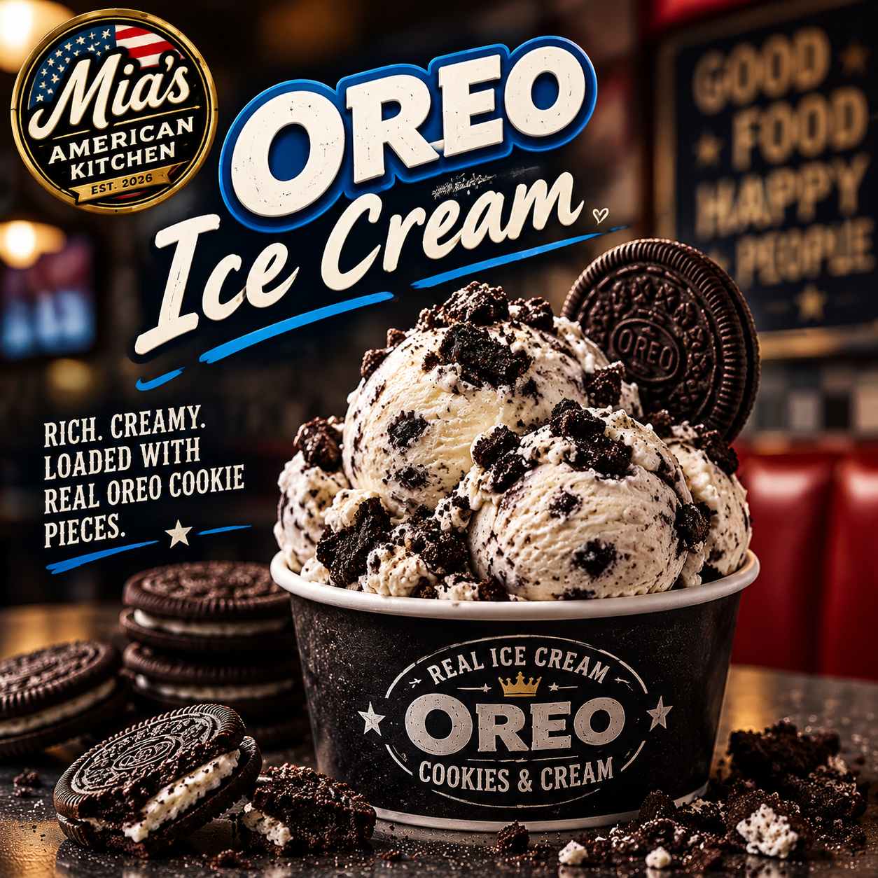 🍦Oreo
