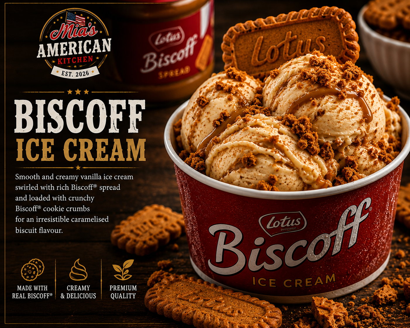 🍦Biscoff