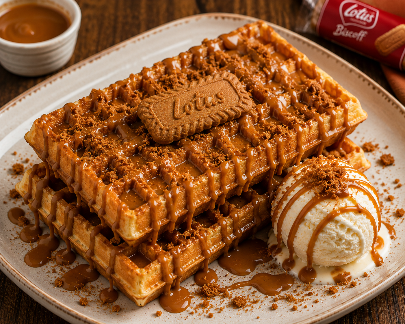 🍯LOTUS BISCOFF WAFFLE
