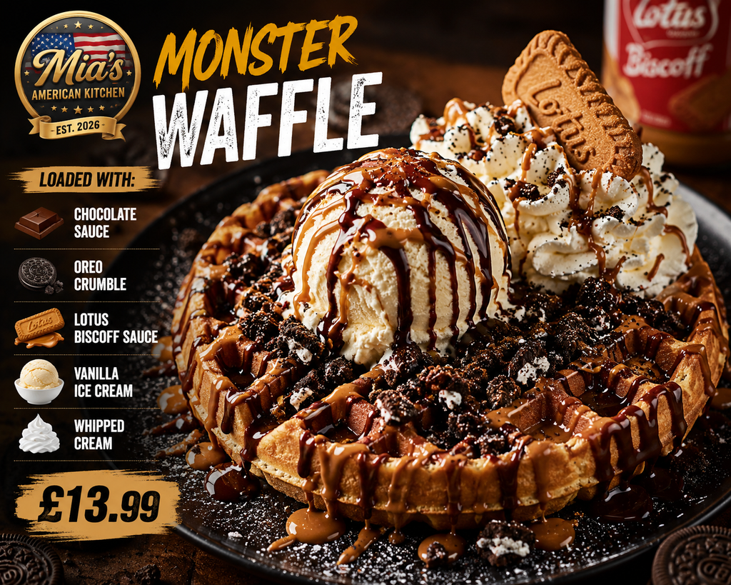 🔥MONSTER WAFFLE🔥