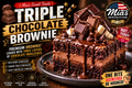 🍫 TRIPLE CHOCOLATE BROWNIE