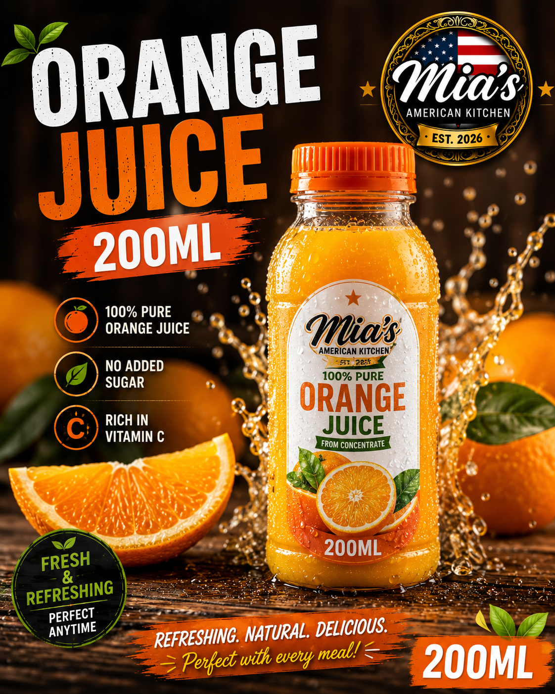 🍊 ORANGE JUICE 200ML