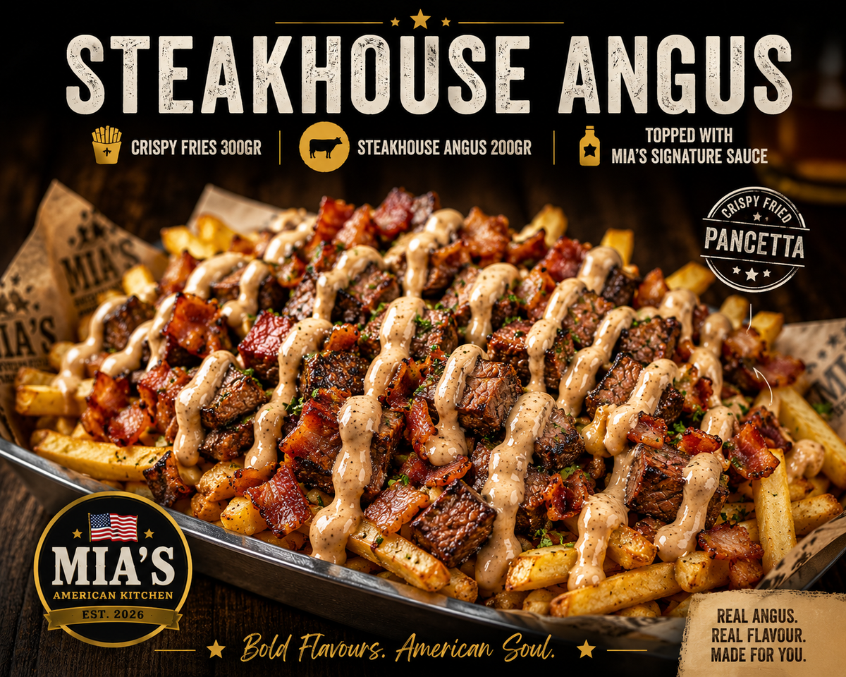 🥇 STEAKHOUSE ANGUS LOADED FRIES