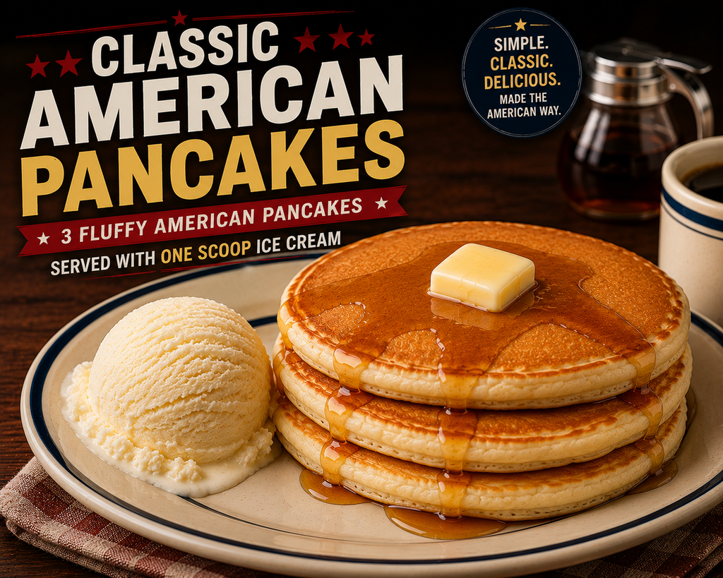 🥞 CLASSIC AMERICAN PANCAKES