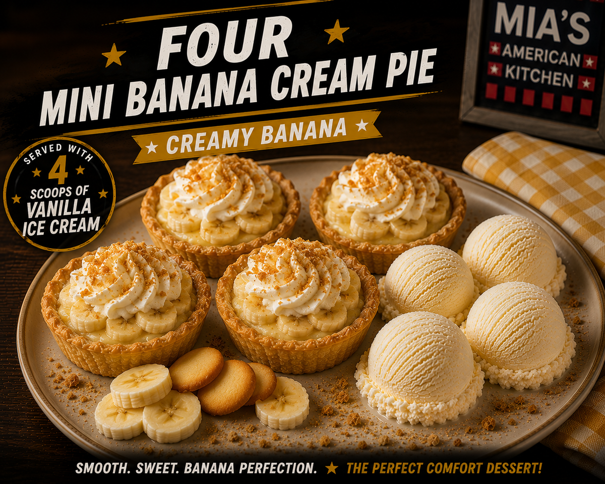 👨‍👩‍👧‍👦👨‍👩‍👧‍👦FOUR MINI PIES 👨‍👩‍👧‍👦 FAMILY PACKAGE👨‍👩‍👧‍👦
