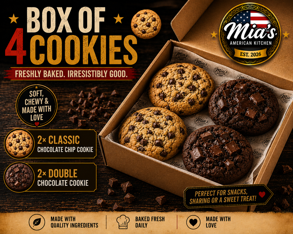 🍪 BOX OF 4 COOKIES🍪