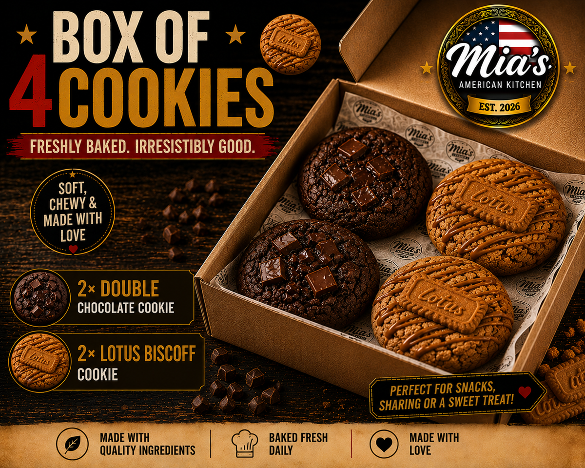 🍪 BOX OF 4 COOKIES🍪