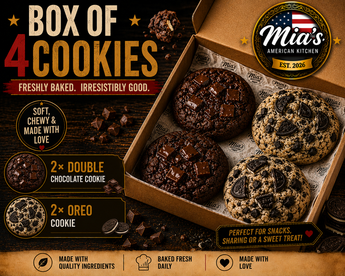 🍪 BOX OF 4 COOKIES🍪