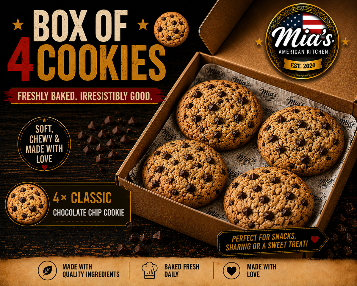 🍪 BOX OF 4 COOKIES🍪