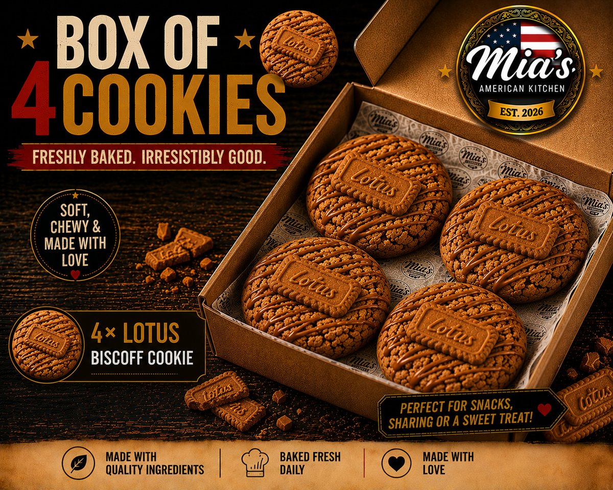 🍪 BOX OF 4 COOKIES🍪