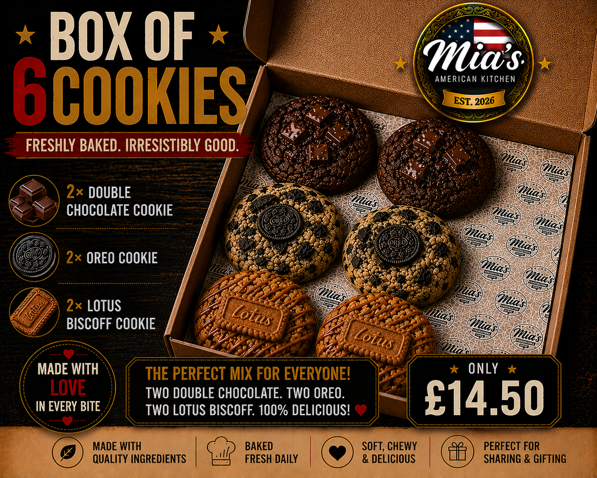 🍪 BOX OF 6 COOKIES