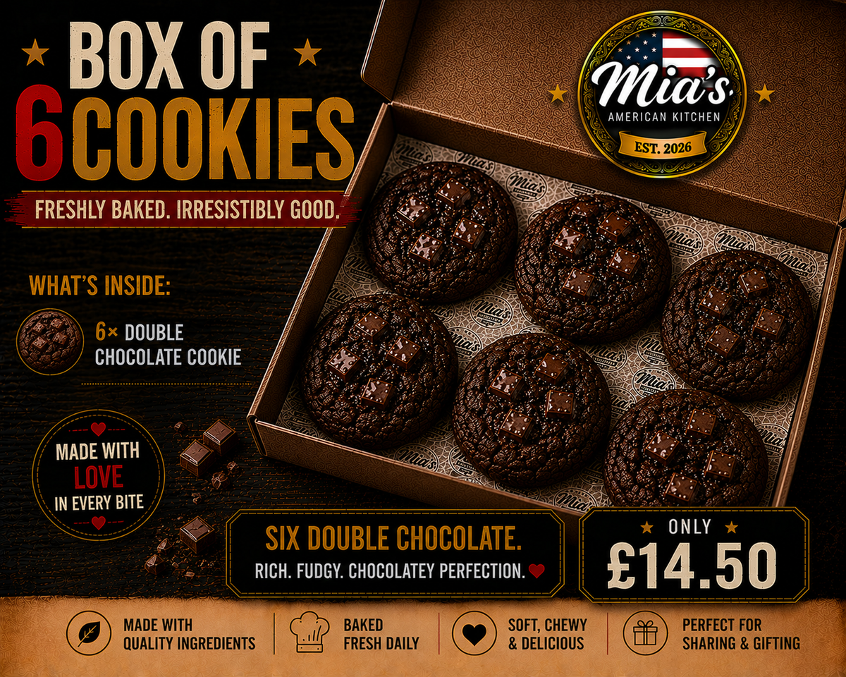 🍪 BOX OF 6 COOKIES