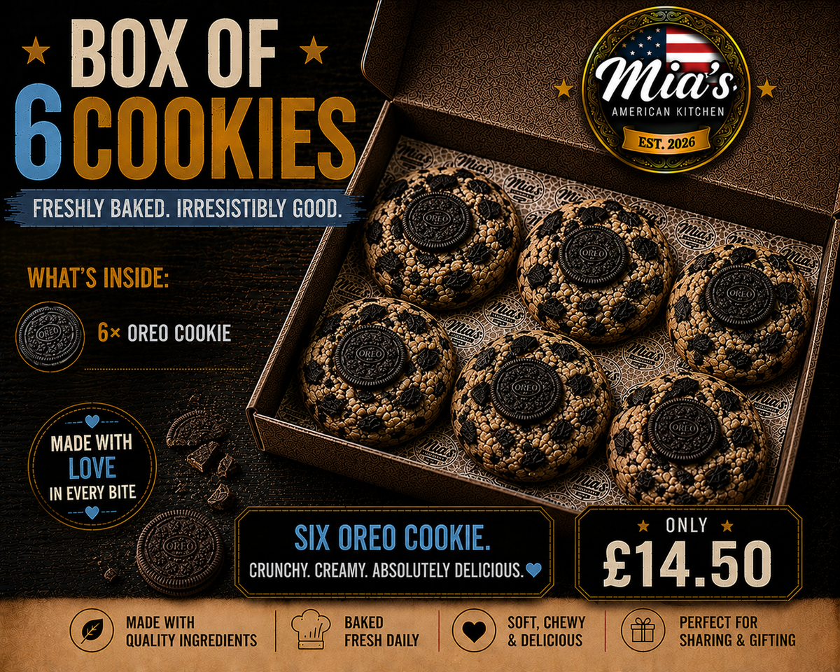 🍪 BOX OF 6 COOKIES