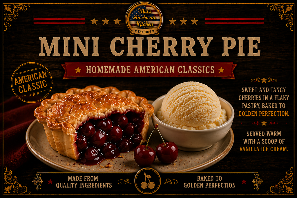 🍒 MINI CHERRY PIE