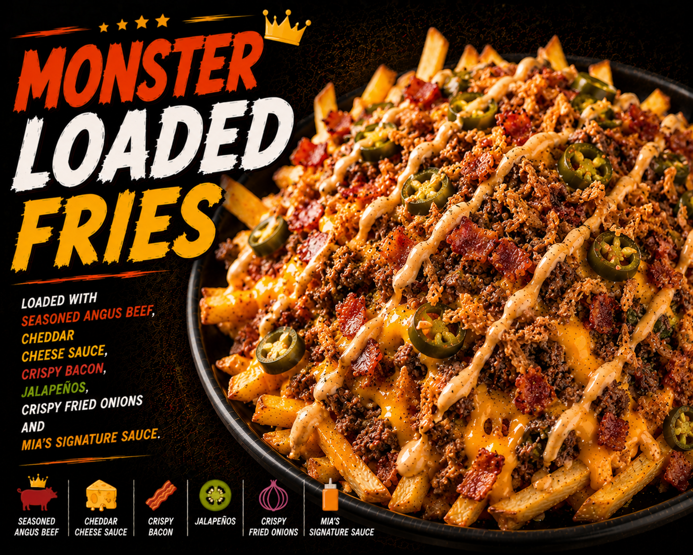 🍟MONSTER LOADED FRIES