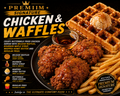 👑 PREMIUM SIGNATURE🐔 CHICKEN & WAFFLES