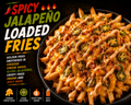 🌶️ SPICY JALAPEÑO LOADED FRIES