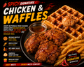 🌶️ SPICY SIGNATURE🐔 CHICKEN & WAFFLES
